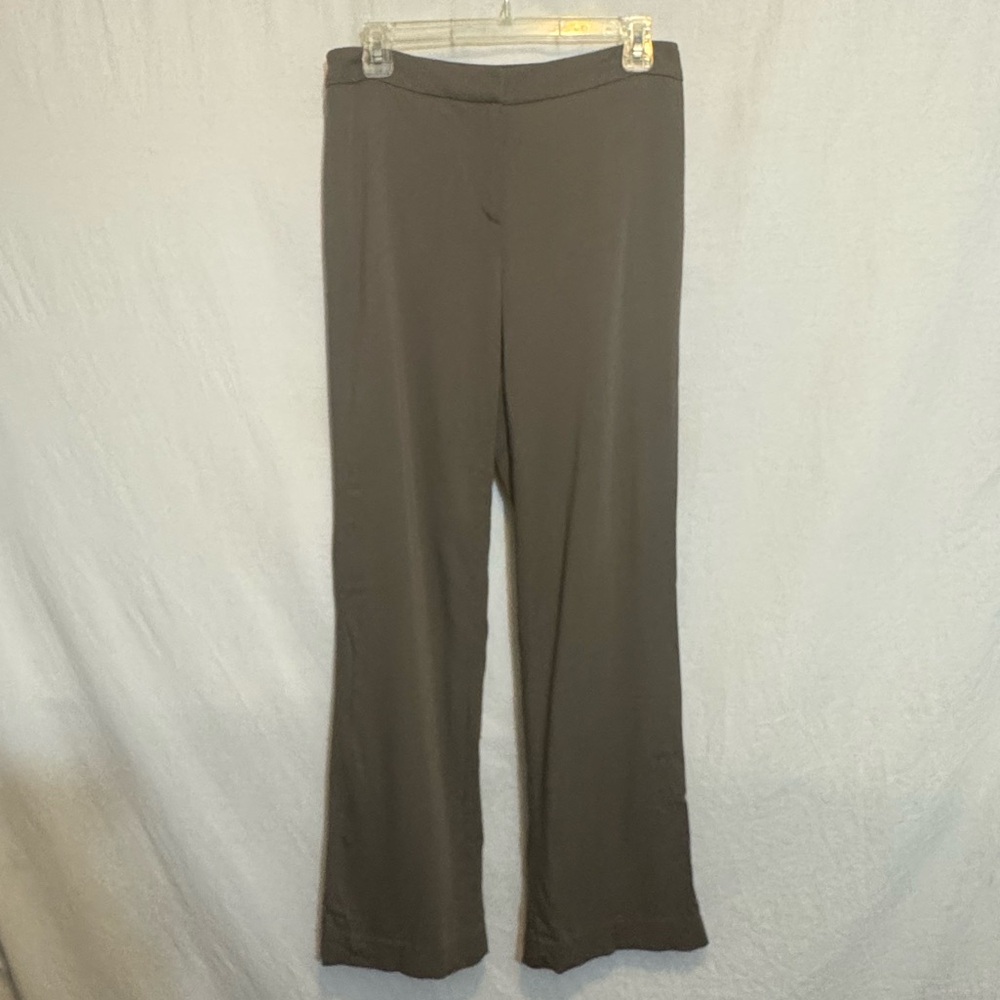 B-148 Jones New York Brown Wool Blend Lined Dress Pants Size‎ 6